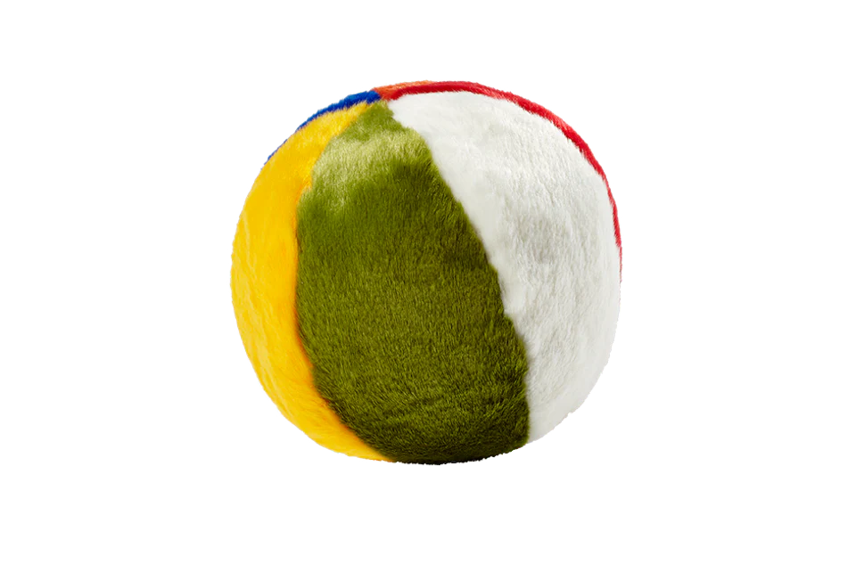 Fluff & Tuff Beach Ball Plush Dog Toy