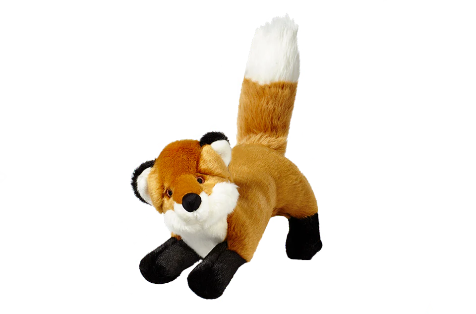 Fluff & Tuff Hendrix Fox Durable Plush Dog Toy