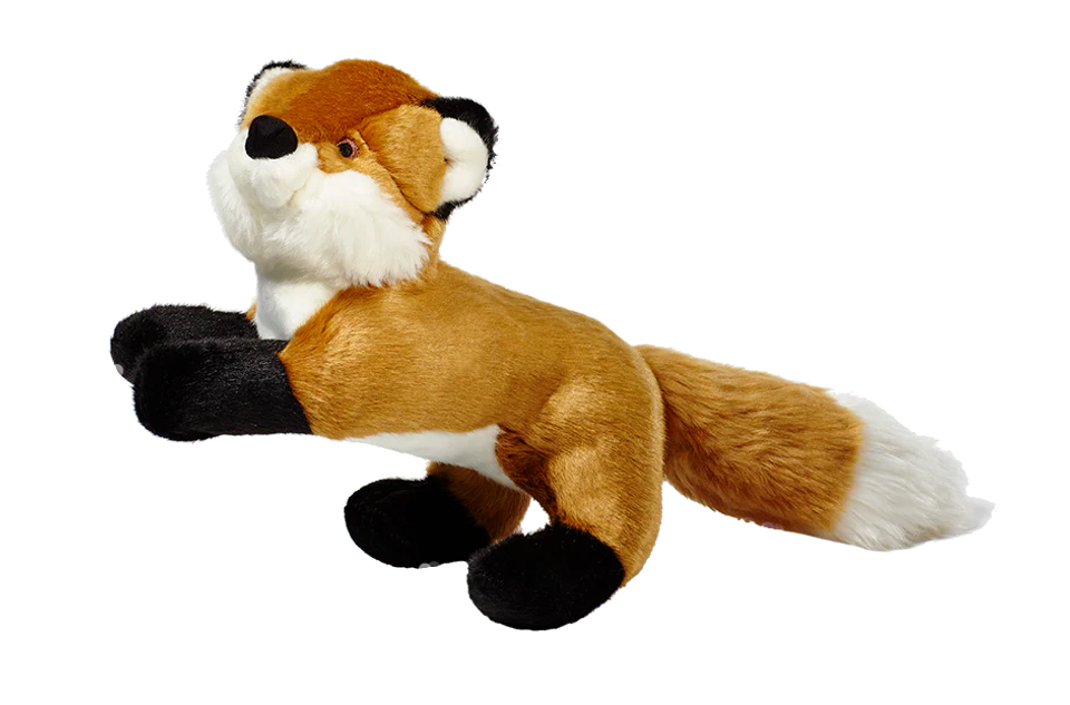 Fluff & Tuff Hendrix Fox Durable Plush Dog Toy