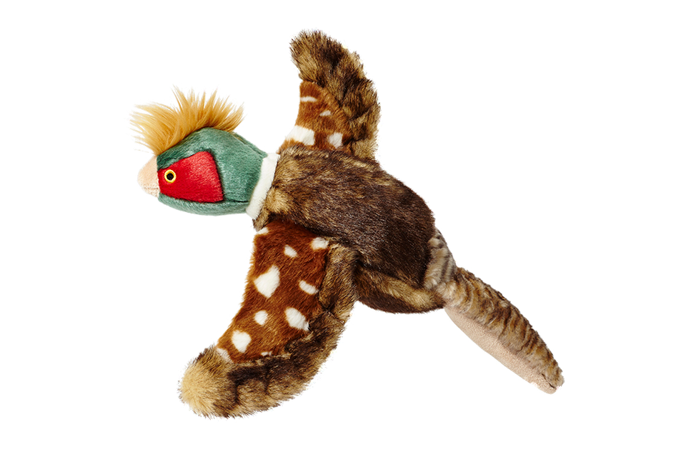 Fluff & Tuff Ike Pheasant Plush Dog Toy