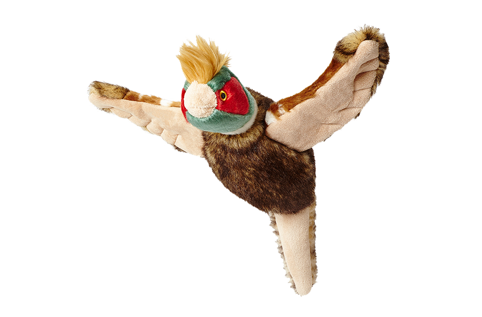 Fluff & Tuff Ike Pheasant Plush Dog Toy