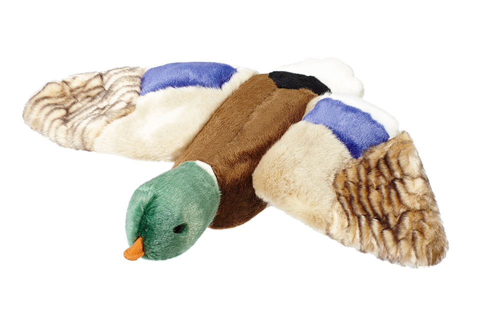 Fluff & Tuff Wally Duck Plush Toy for Dogs