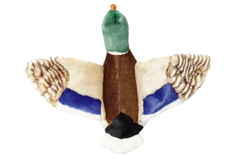 Fluff & Tuff Wally Duck Plush Toy for Dogs