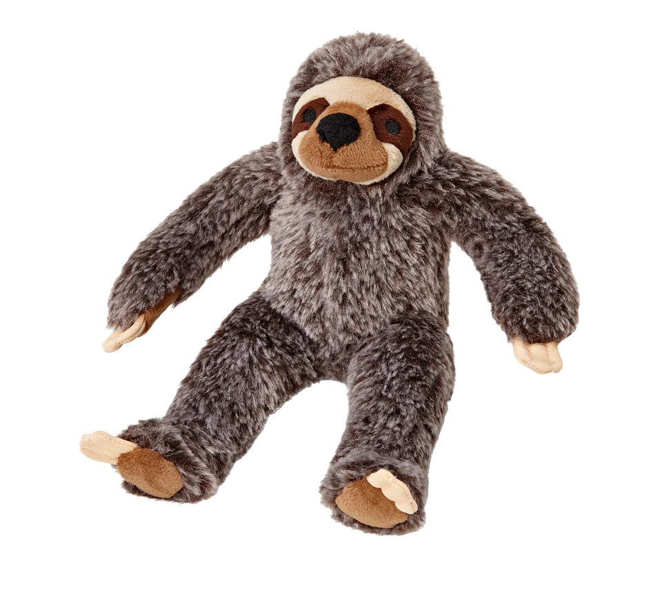 Fluff & Tuff Sonny the Sloth Plush Toy for Dogs