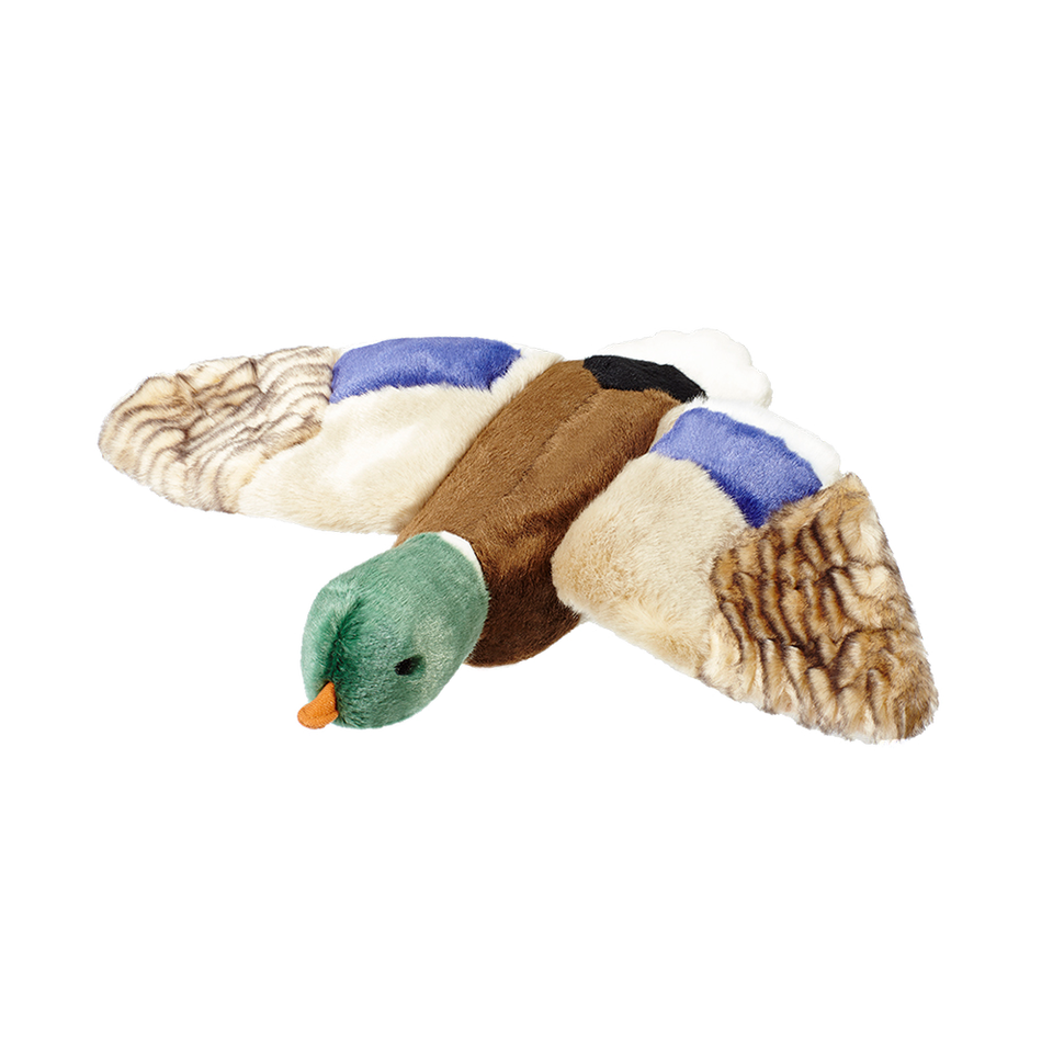 Fluff & Tuff Wally Duck Plush Toy for Dogs